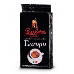 Europa Caffè Barbera 250g ground coffee